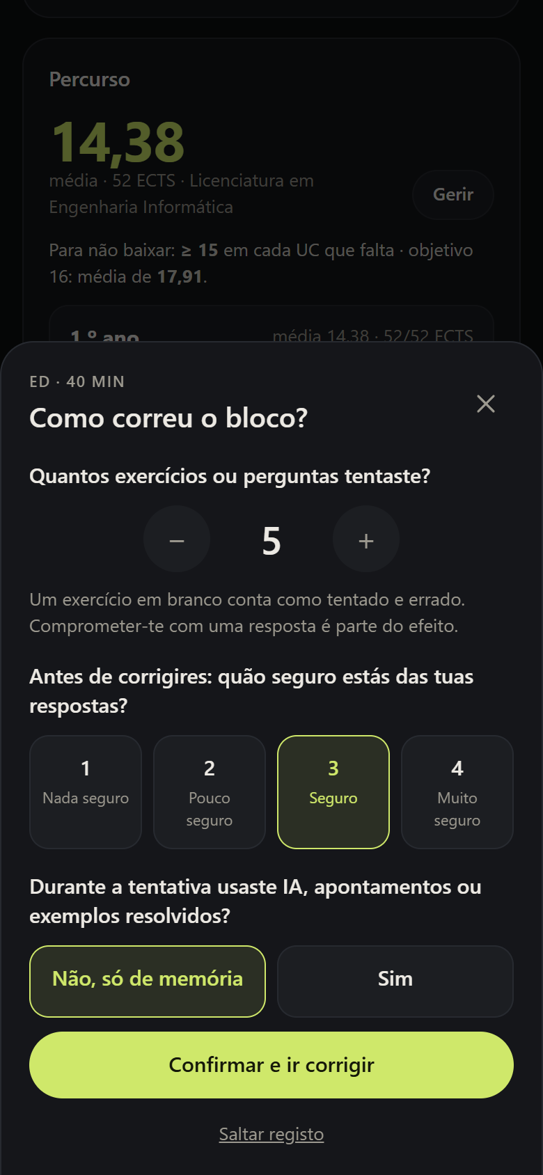 3. Registo